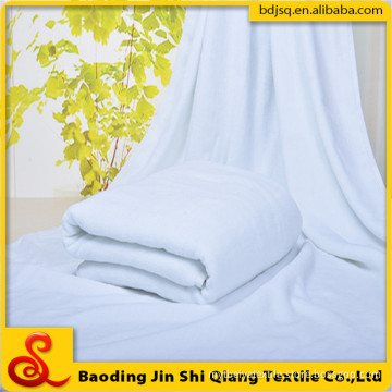 Wholesale White Velvet Cotton Shower Towel, Shower Bath Hotel Towel